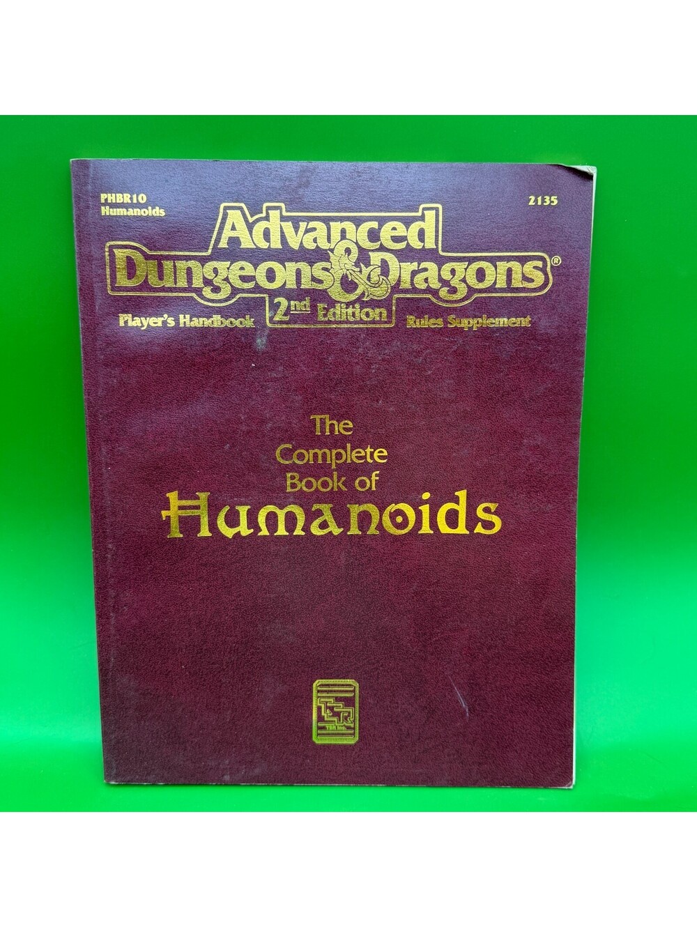 AD&D 2nd Edition The Complete Book of Humanoids AD&D Dungeons and Dragons 2135